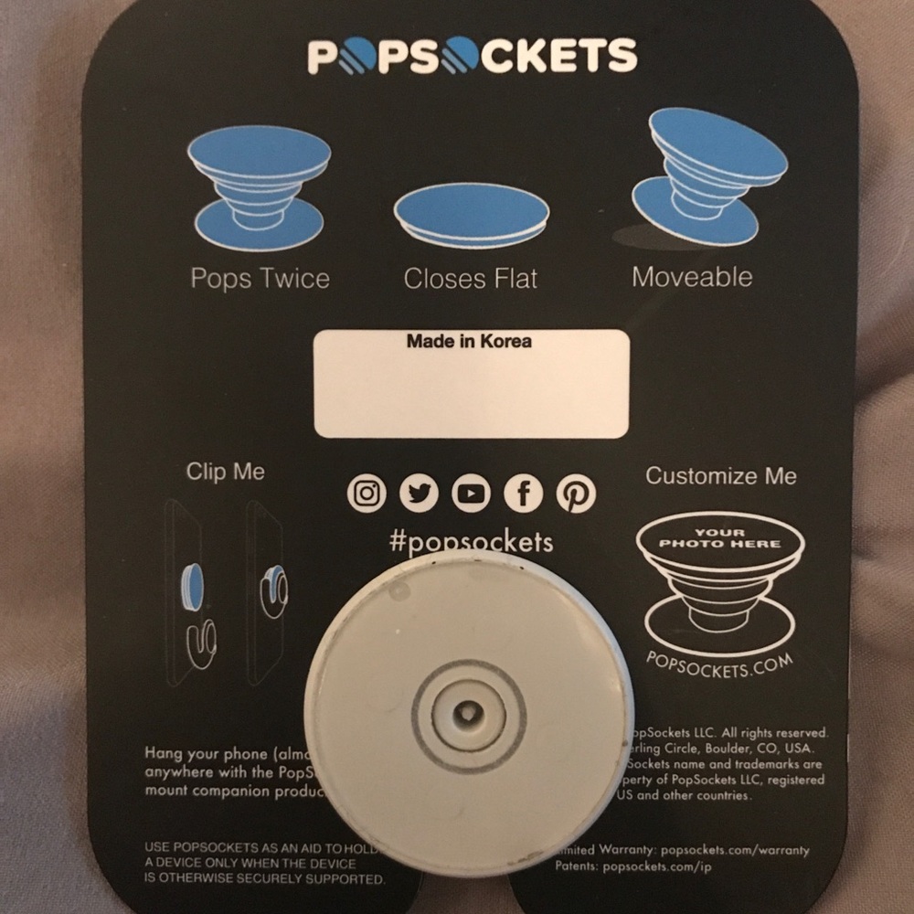 Codigo Rosa tequila Popsocket - Picture 2 of 2